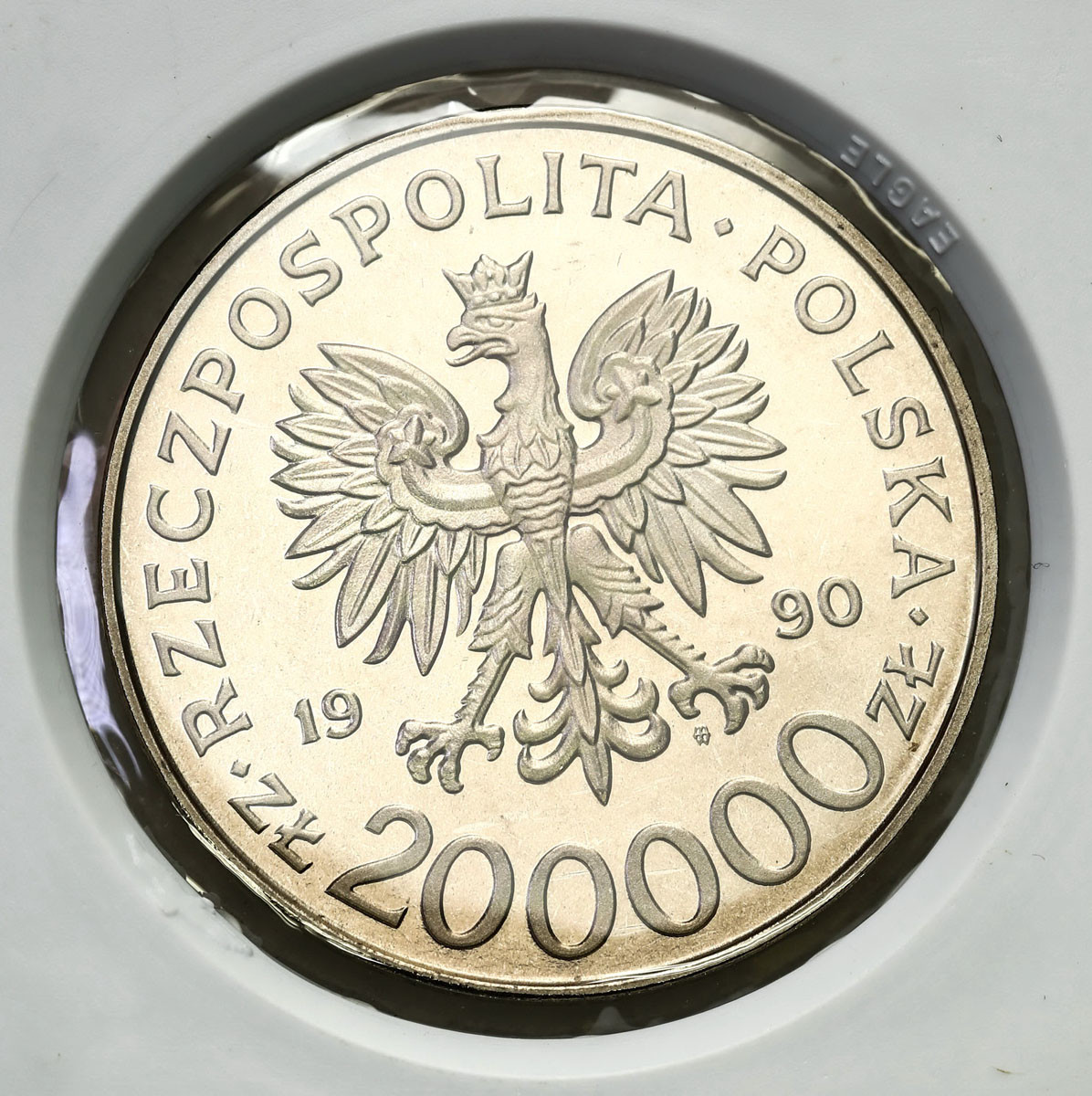 III RP. PRÓBA Nikiel 200 000 złotych 1990 – Rowecki Grot